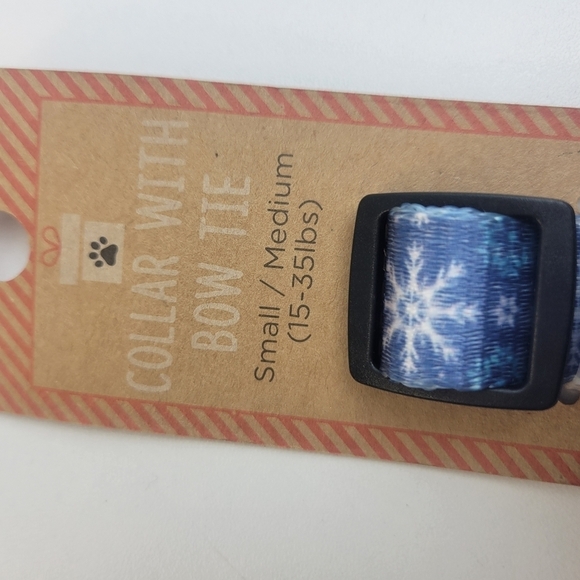 Dog collar with bow - Picture 4 of 5